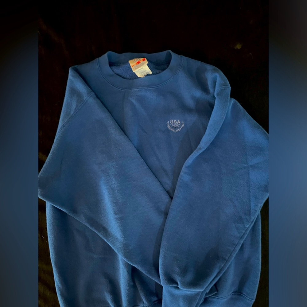 Royal blue Olympic USA sweatshirt